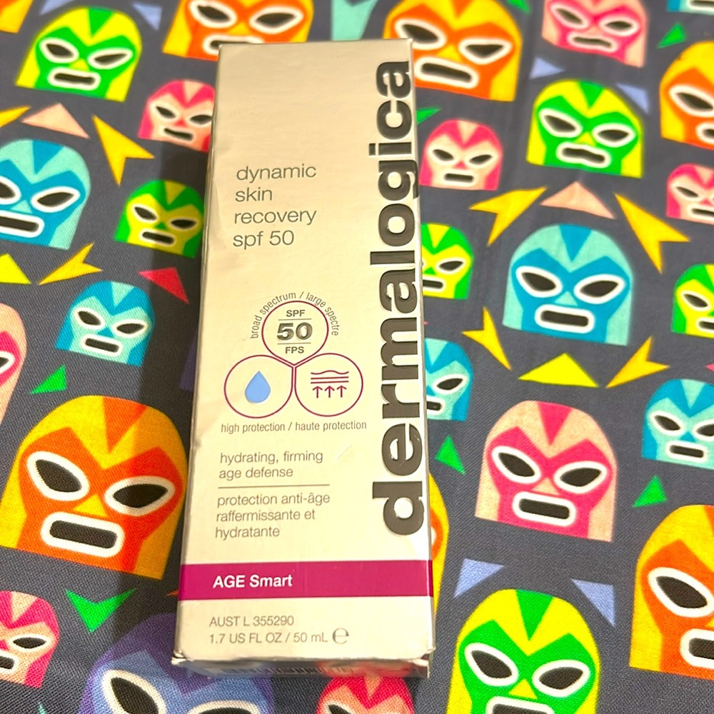 Dermalogica dynamic skin recovery spf50 moisturizer 1.7 oz full size